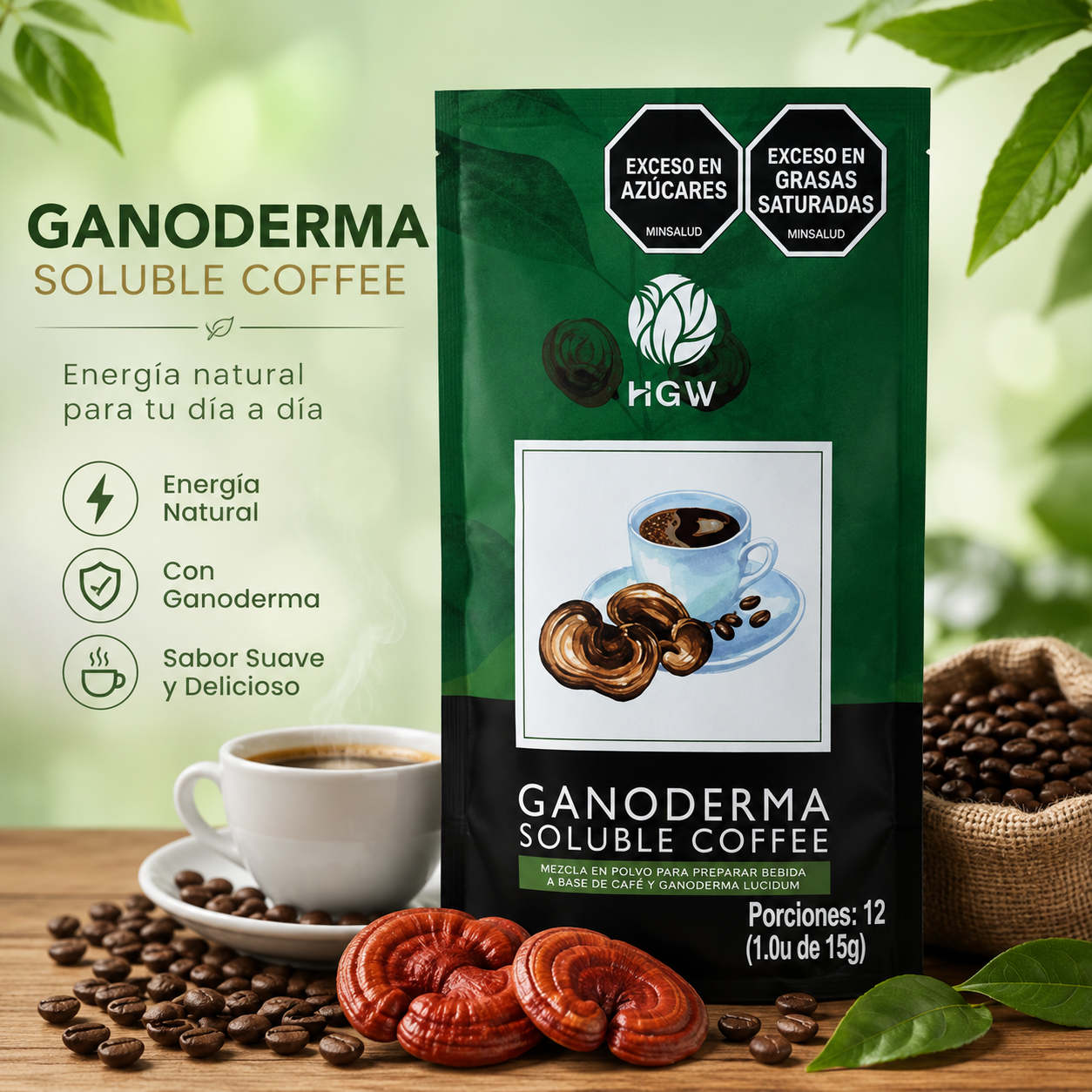 GANODERMA SOLUBLE COFFEE
